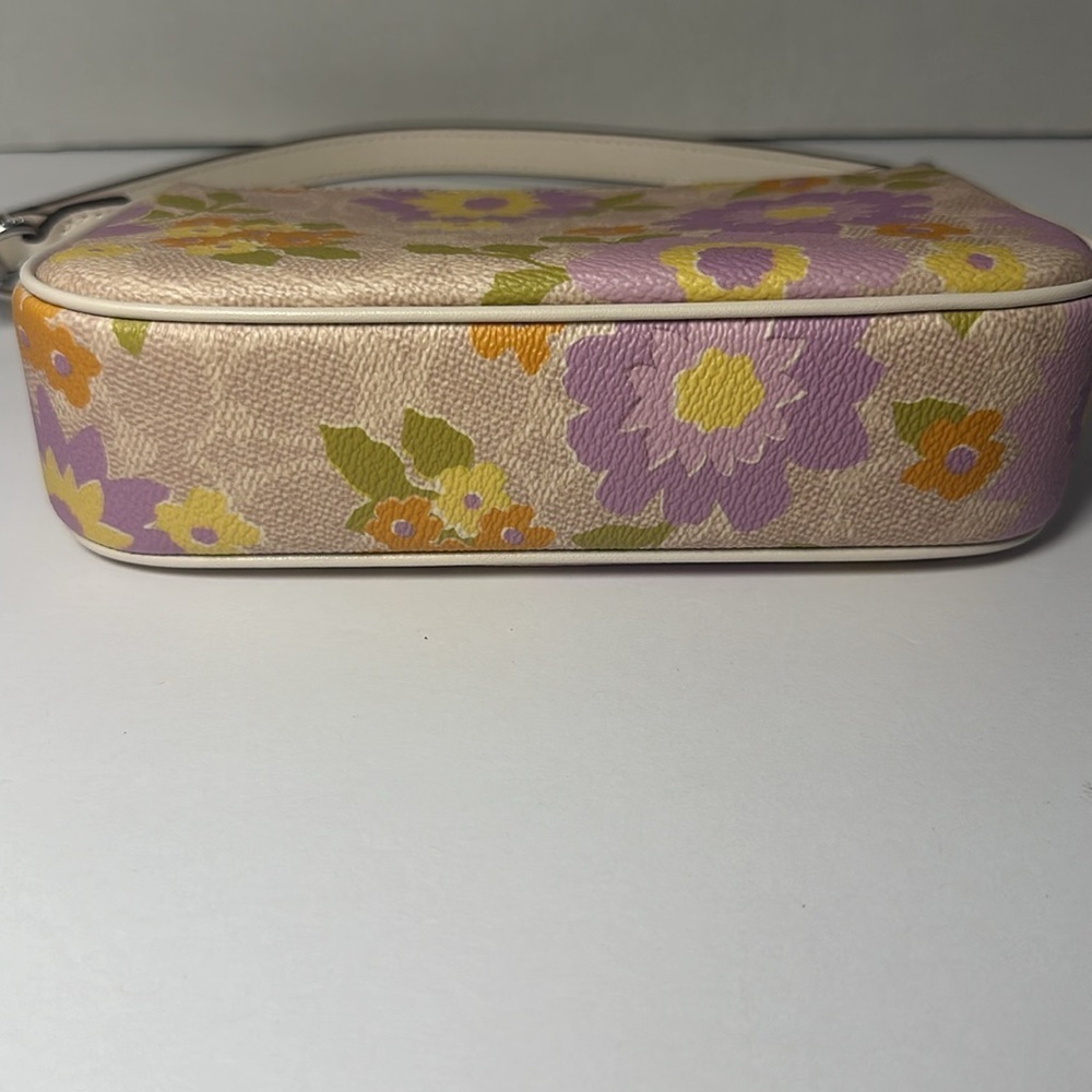 NWT Coach Nolita 19 Signature Canvas Floral Print Wristlet Shoulder Bag Purse - Picture 13 of 16